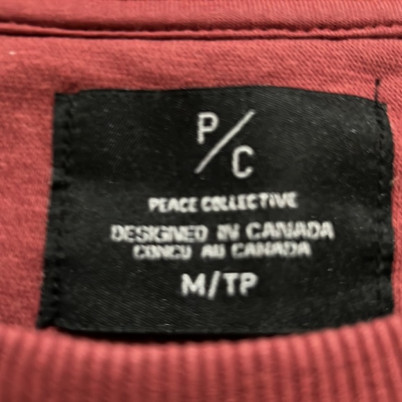 Peace Collective “Toronto VS Everybody”, women, burgundy, size Medium. - Picture 3 of 4